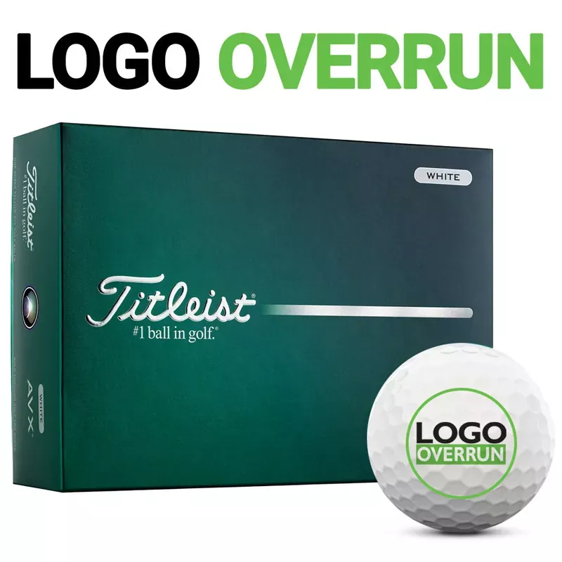 titleist-avx-golf-balls-logo-overrun Titleist AVX Golf Balls – LOGO OVERRUN
