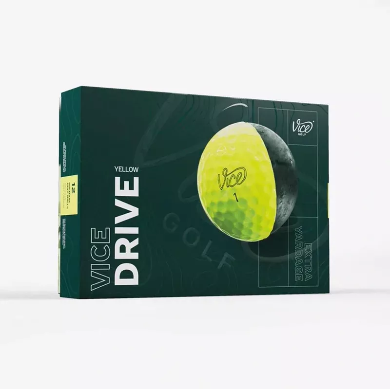 vice-golf-drive-golf-balls-yellow Vice Golf Drive Golf Balls – Yellow