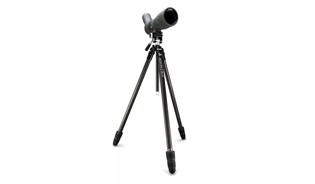 Vortex Optics, Ridgeview Carbon Tripod Kit, 2-Way Pan Head