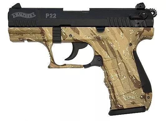 walther-p22-22-lr-desert-camo-pistol Walther P22 .22 LR Desert Camo Pistol