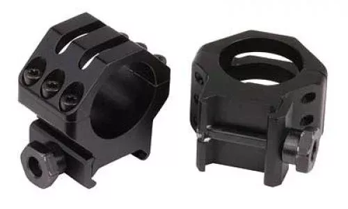 weaver-tactical-6-hole-high-1-inch-scope-rings-matte Weaver Tactical 6-Hole High 1 Inch Scope Rings Matte