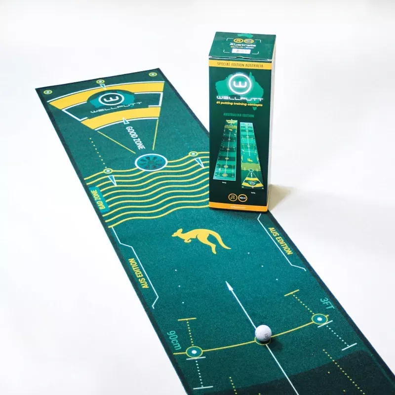 wellputt-13-australian-edition-putting-mat Wellputt 13′ Australian Edition Putting Mat