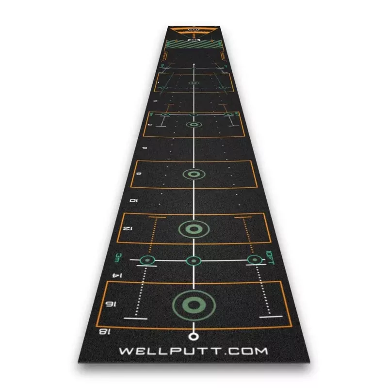 Wellputt 13′ Black Putting Mat