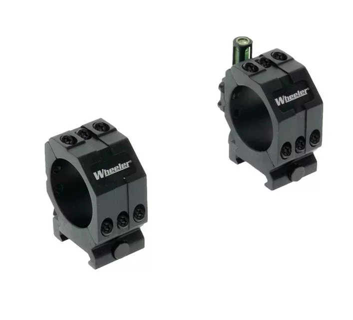 wheeler-engineering-pic-rail-scope-rings-1in-low-black Wheeler Engineering Pic Rail Scope Rings 1in Low Black