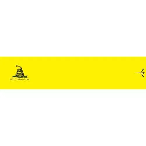 White Water Archery Arrow Wraps Gadsden Yellow