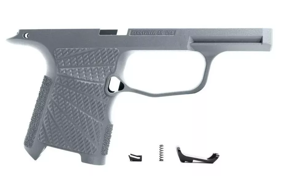 wilson-combat-p365-polymer-grip-module-no-manual-safety-grey Wilson Combat P365 Polymer Grip Module No Manual Safety Grey