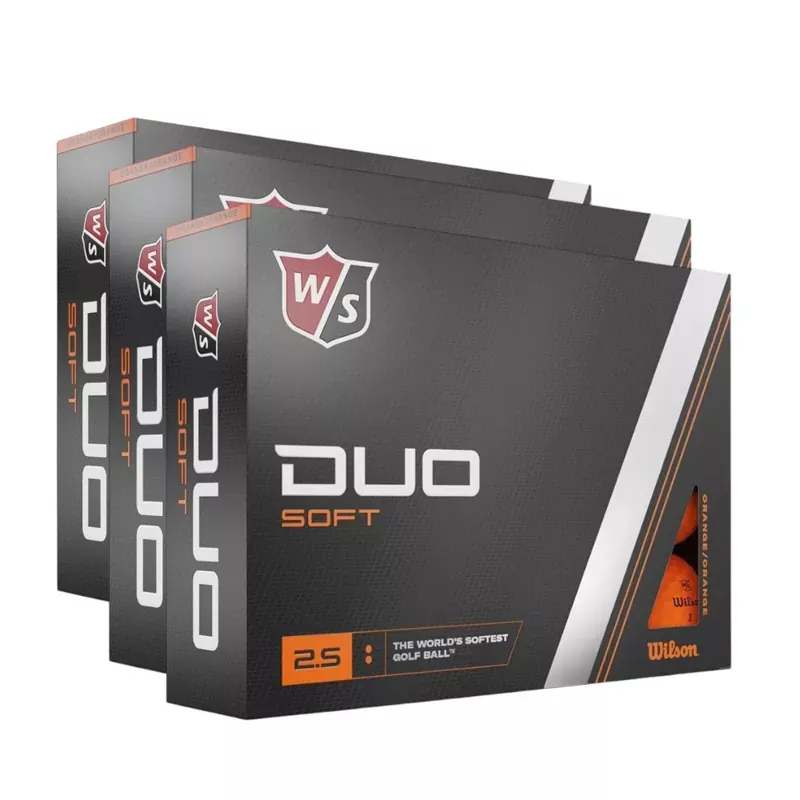 wilson-duo-soft-golf-balls-orange-3-2 Wilson Duo Soft Golf Balls | Orange | 3 For 2