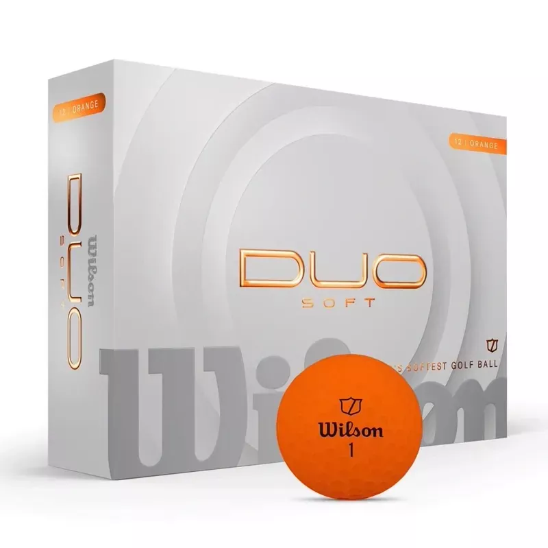 wilson-duo-soft-golf-balls-orange Wilson Duo Soft Golf Balls – Orange