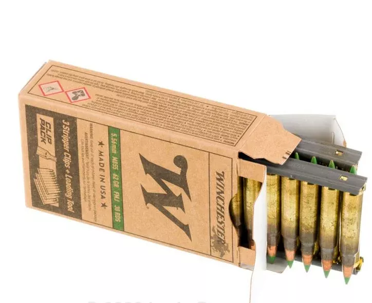 Winchester M855 5.56 NATO Full Metal Jacket