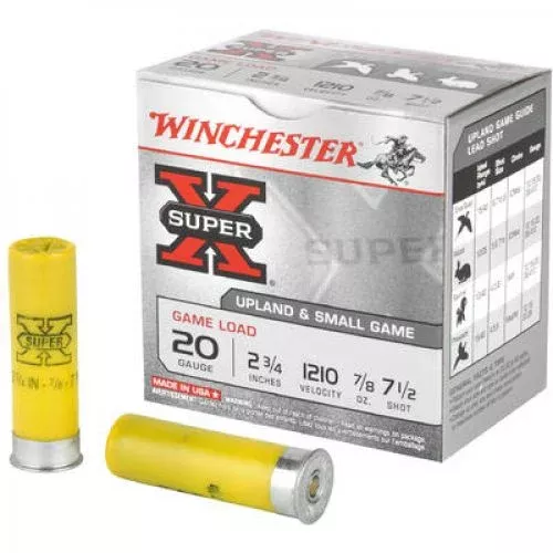 winchester-super-x-20-gauge-birdshot Winchester Super-X 20 Gauge Birdshot