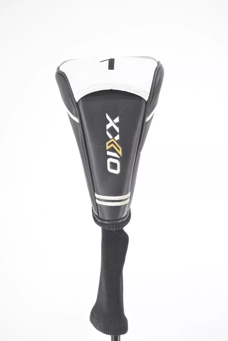 xxio-white-black-driver-headcover XXIO White and Black Driver Headcover