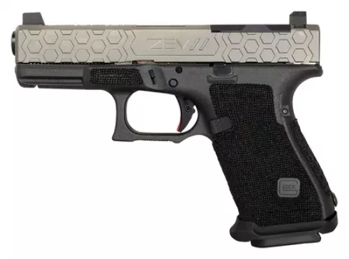 ZEV Technologies Z19 Gen4 HEX 9mm Titanium Gray Handgun